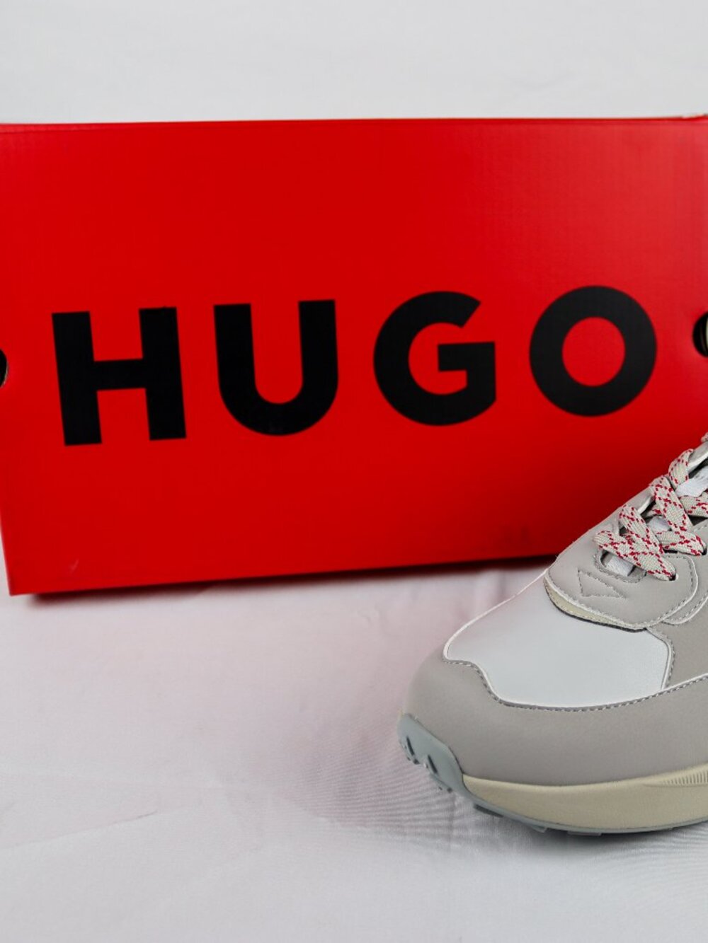Hugo | Kane Men's Running Shoe - Open Grey - US 13